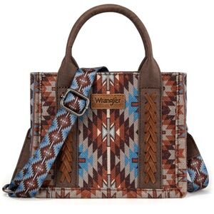 Wrangler Womens Boho Aztec Crossbody Purse/Top Handle Handbags/Tote | NEW/NWT!